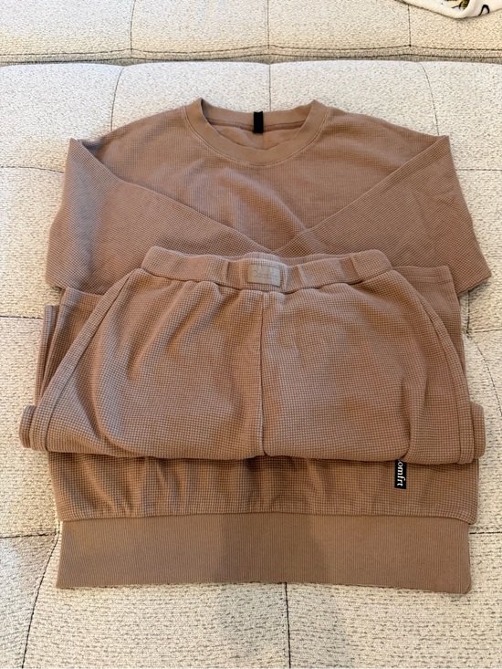 Comfrt Other - Comfrt Wafgle Knit Set In Brown Truffle Sz Small